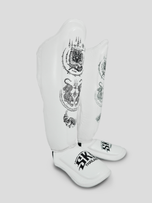 SKS Shin guards Special "Sakyant" (White) PROTECTIVE GEAR INTRO PAGE