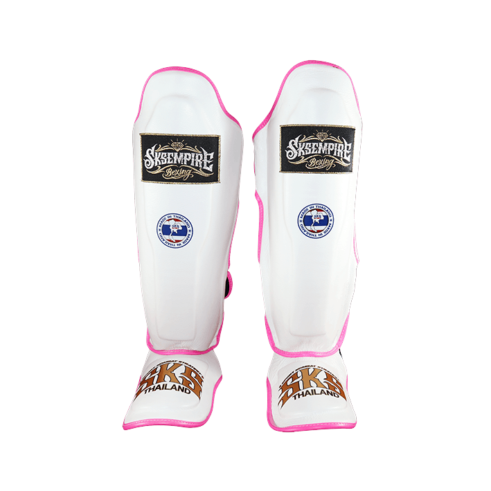 SKS Shin guards Two-Tone (White/Pink) SKS Shin guards Two-Tone (White/Pink)