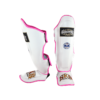 SKS Shin guards Two Tone - (White/Pink)
