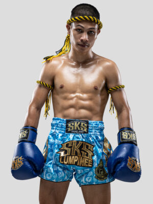 SKS "Lumpinee" (Blue) Shorts APPAREL INTRO PAGE