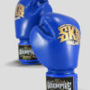 SKS Velcro Boxing Gloves (Blue)