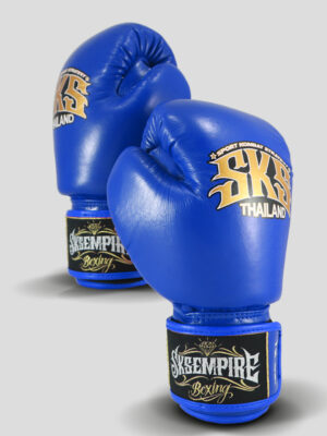SKS Velcro Boxing Gloves (Blue) Glove Intro Page