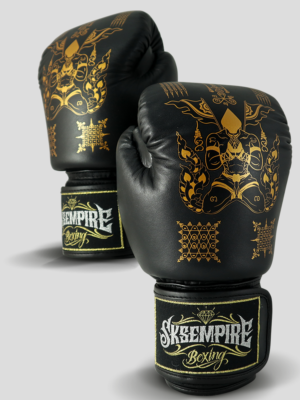 SKS Velcro Boxing Gloves Special "Sakyant" (Black) Glove Intro Page