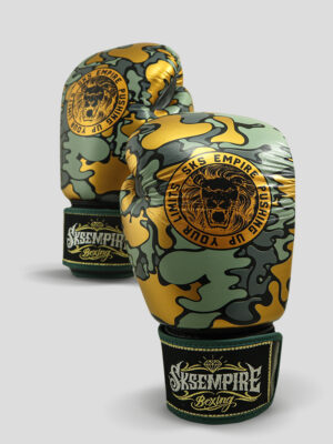 SKS Velcro Boxing Gloves Special "Camo" Glove Intro Page