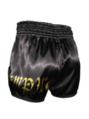 SKS Lion Muaythai Short (Black/Gold)