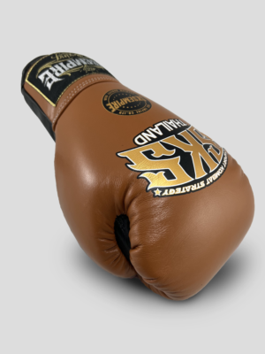 SKS Lace Boxing Gloves (Brown) Glove Intro Page