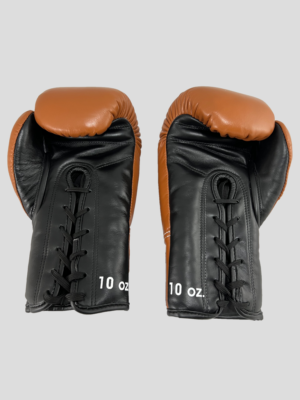 SKS Lace Boxing Gloves (Brown)