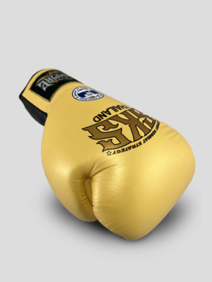 SKS Lace Boxing Gloves (Gold) Glove Intro Page