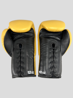 SKS Lace Boxing Gloves (Gold)