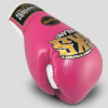 SKS Lace Boxing Gloves Two-Tone (Pink/White)