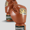 SKS Velcro Boxing Gloves (Brown)