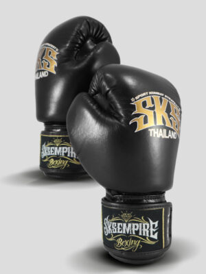 SKS Velcro Boxing Gloves (Black) Glove Intro Page