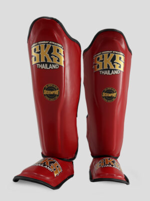 SKS Shin guards Two-Tone (Red/Black)