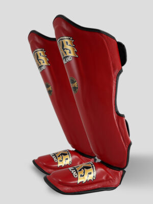SKS Shin guards Two-Tone (Red/Black)