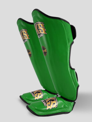 SKS Shin guards Two-Tone (Green/Black)