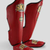 SKS Shin guards Two-Tone (Red/Black)