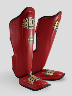 SKS Shin guards Two-Tone (Red/Black)