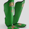 SKS Shin guards Two-Tone (Green/Black)