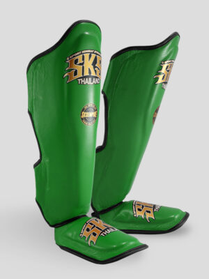SKS Shin guards Two-Tone (Green/Black)