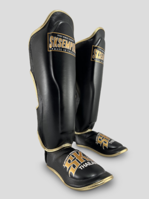 SKS Shin guards Two-Tone (Black/Gold)