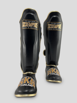 SKS Shin guards Two-Tone (Black/Gold)