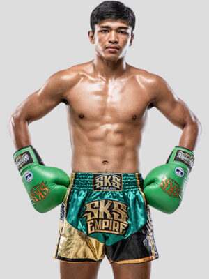 SKS Empire "Tri Colour" (Green/Gold/Black) Shorts