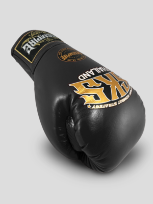 SKS Lace Boxing Gloves (Black) Glove Intro Page