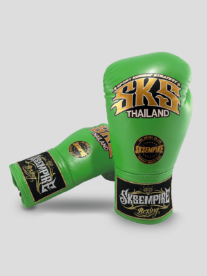 SKS Lace Boxing Gloves (Green)