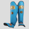 SKS Shin guards (Light blue) Synthetic Leather
