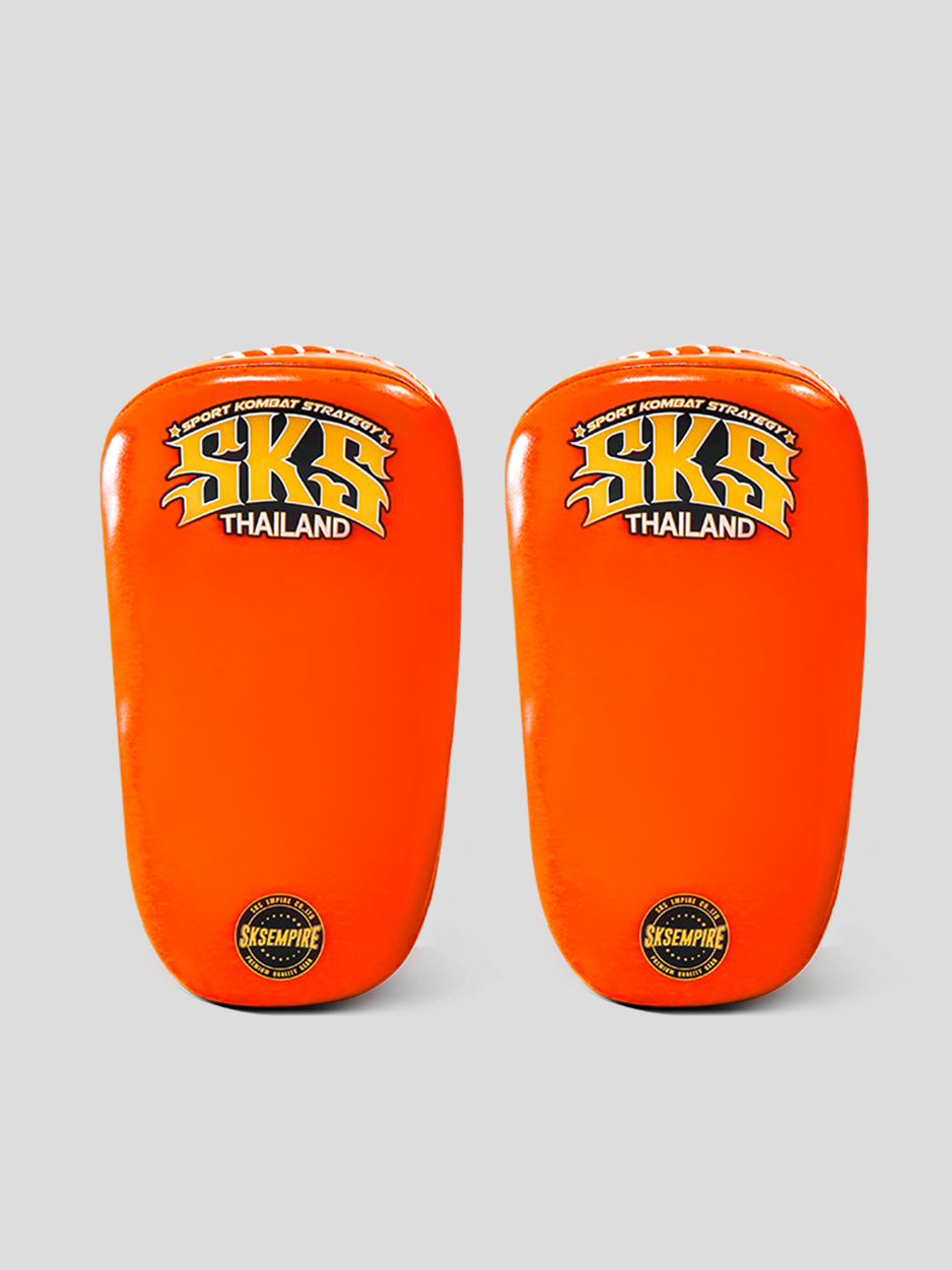SKS Compact Curve Kicking Pads (Orange) SKS Compact Curve Kicking Pads (Orange)