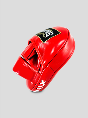 SKS Curved Focus Mitts - (Red)