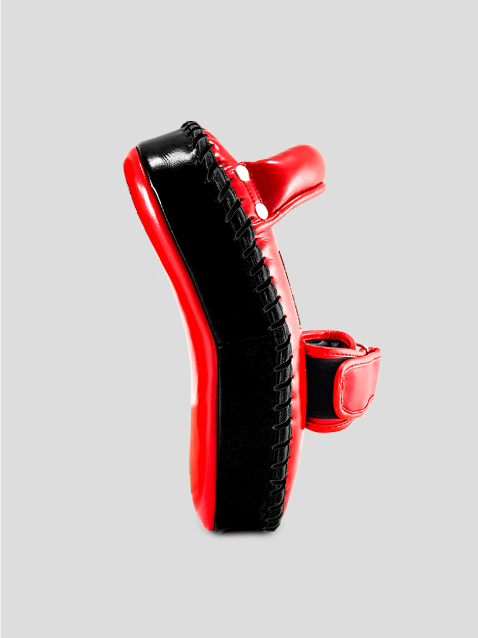 SKS Compact Curve Kicking Pads (Red-Black) SKS Compact Curve Kicking Pads (Red-Black)