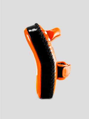 SKS Compact Curve Kicking Pads (Orange-Black)