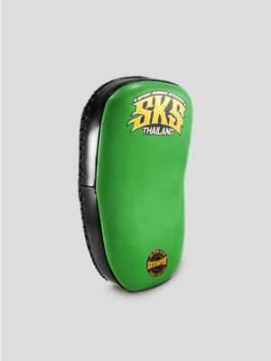 SKS Compact Curve Kicking Pads (Green-Black)