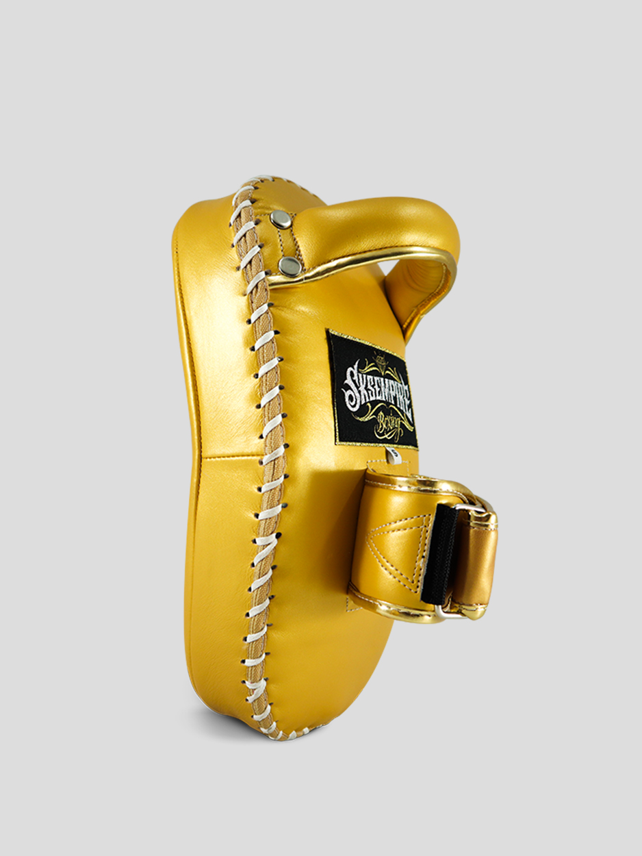SKS Compact Curve Kicking Pads (Gold) SKS Compact Curve Kicking Pads (Gold)