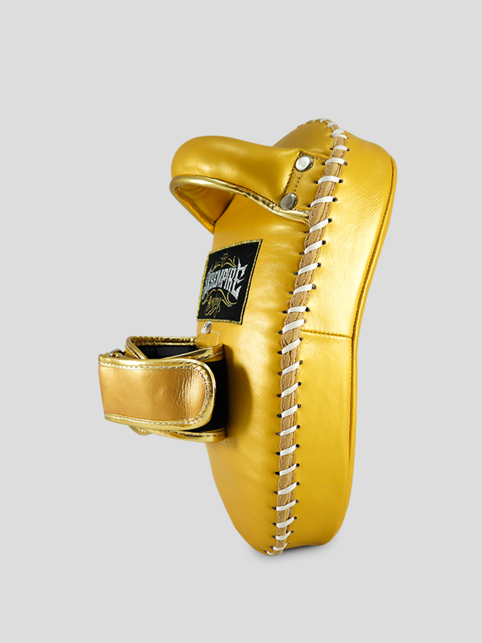 SKS Compact Curve Kicking Pads (Gold) SKS Compact Curve Kicking Pads (Gold)