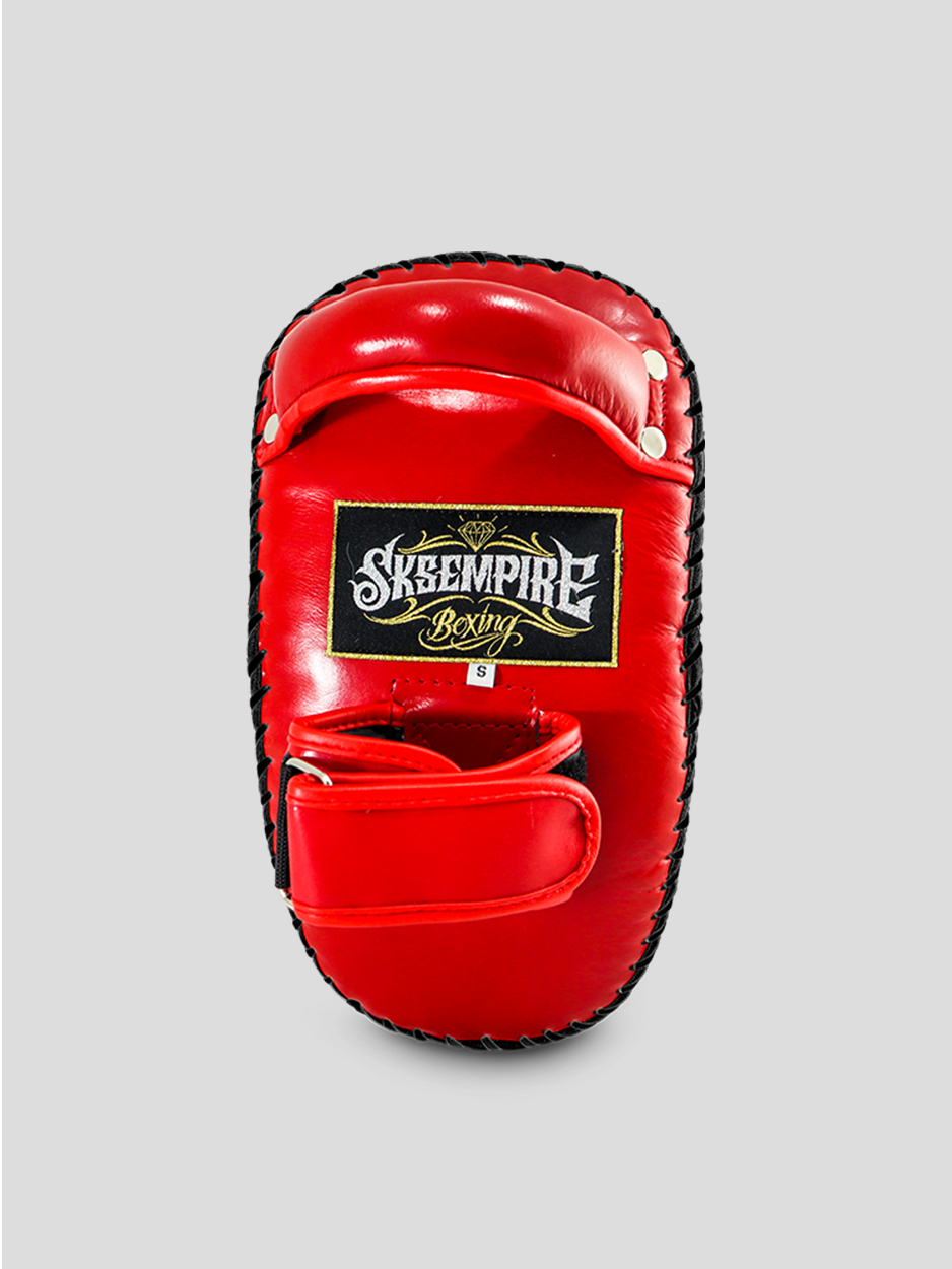 SKS Compact Curve Kicking Pads (Red-Black) SKS Compact Curve Kicking Pads (Red-Black)