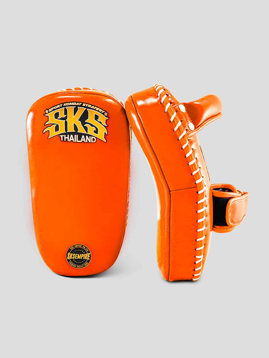 SKS Compact Curve Kicking Pads (Orange) SKS Compact Curve Kicking Pads (Orange)