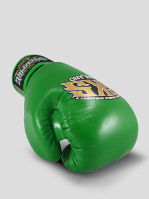 SKS Velcro Boxing Gloves (Green)
