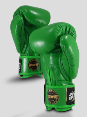 SKS Velcro Boxing Gloves (Green)
