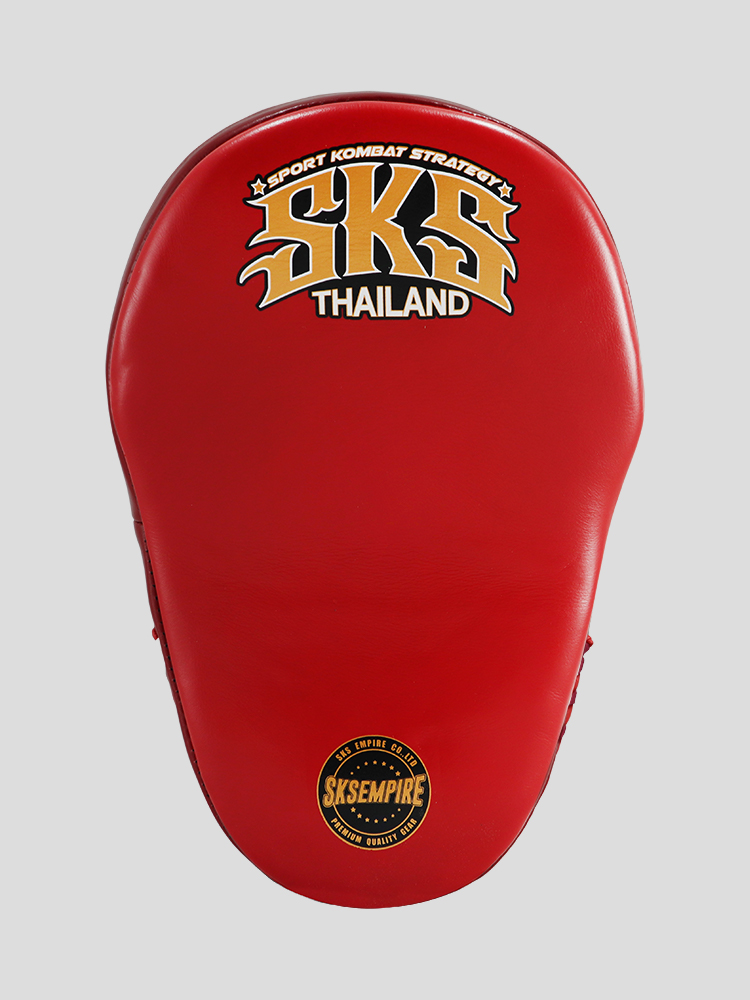 SKS Large Focus Mitts - (Red-Black) SKS Large Focus Mitts - (Red-Black)
