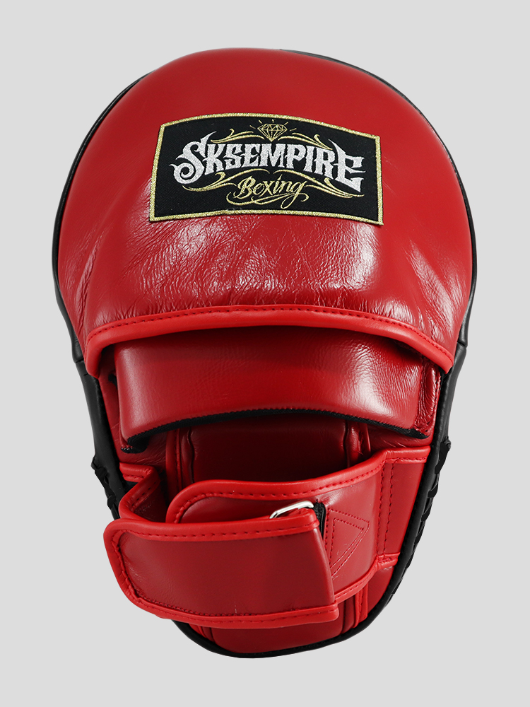 SKS Large Focus Mitts - (Red-Black) SKS Large Focus Mitts - (Red-Black)