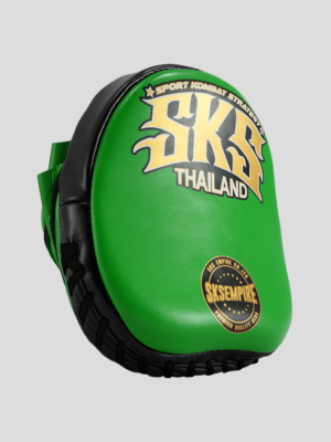 SKS Small Focus Mitts (Green-Black)