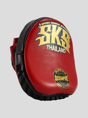 SKS Small Focus Mitts (Red-Black)