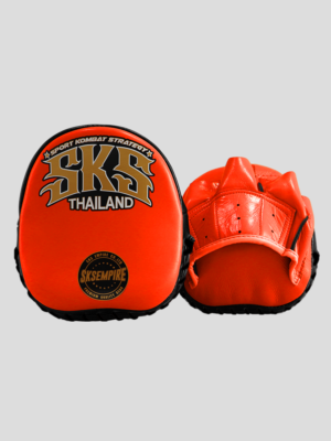 SKS Small Focus Mitts (Orange-Black)