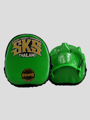 SKS Small Focus Mitts (Green-Black)