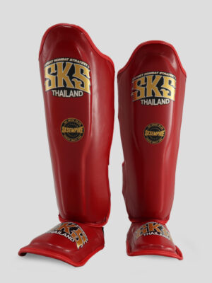 SKS Shin guards - (Red)