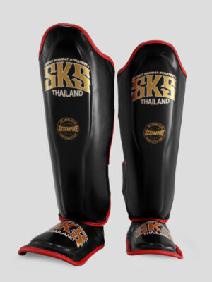 SKS Shin guards Two-Tone (Black/Red)