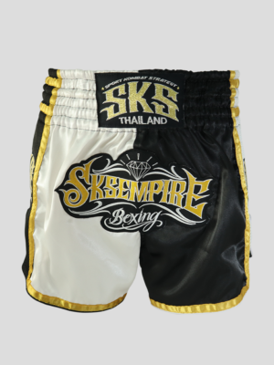 SKS Empire Retro Two-Tone Short (White-Black)