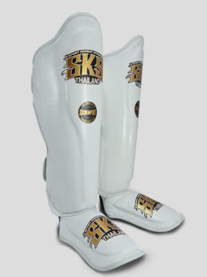 SKS Shin guards (White) PROTECTIVE GEAR INTRO PAGE